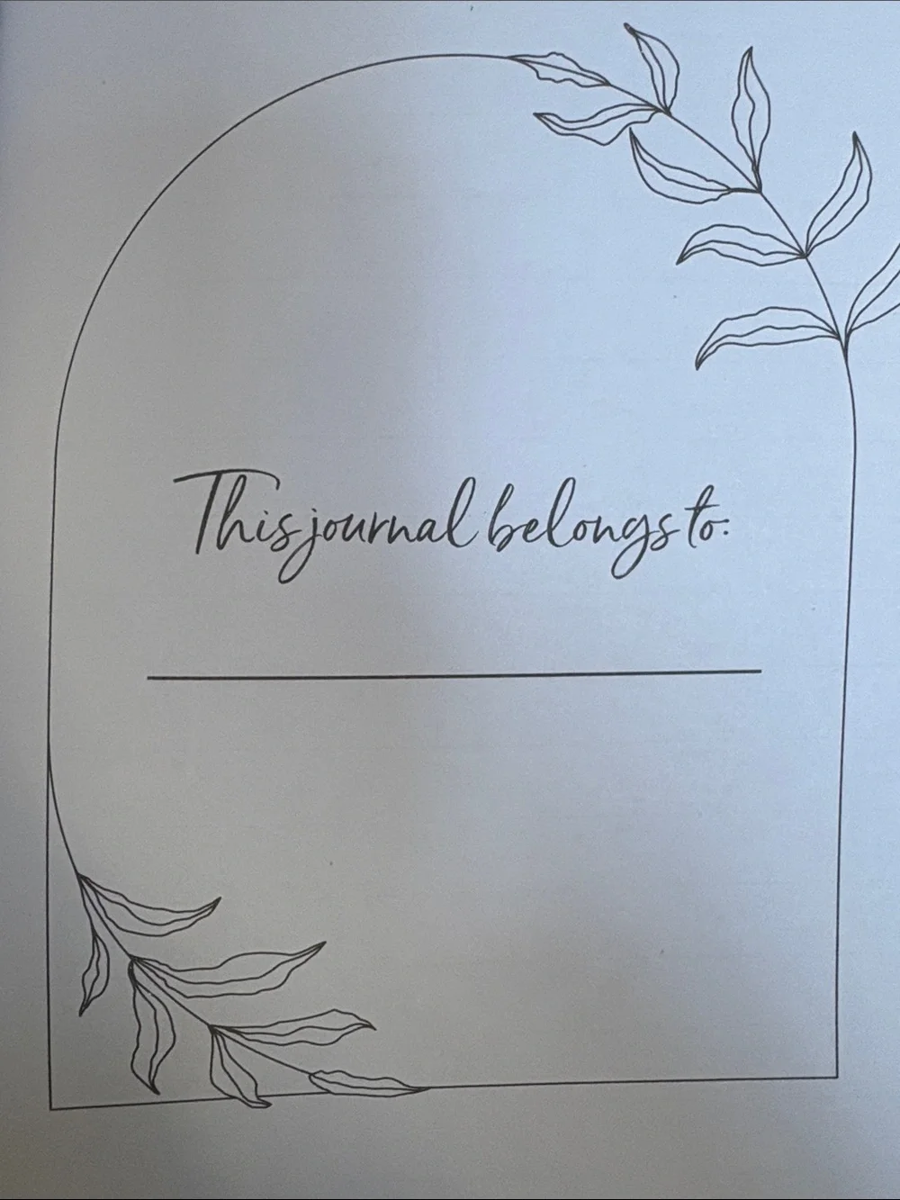 Source Unknown Pink Floral 'She Is Strong' Journal